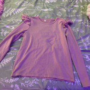 Pink Long Sleeve Top